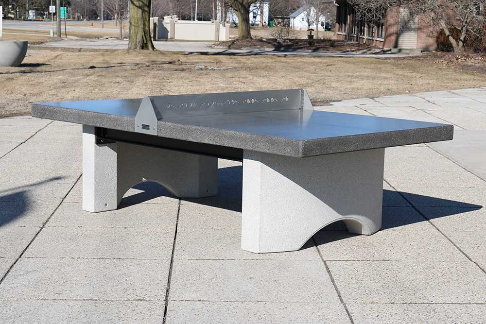 Concrete Ping Pong - Table Tennis with Curved Concrete ...