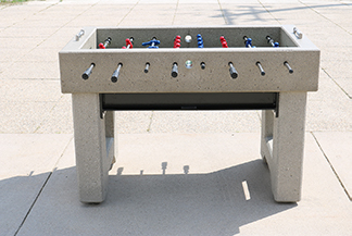 Concrete Foosball Table