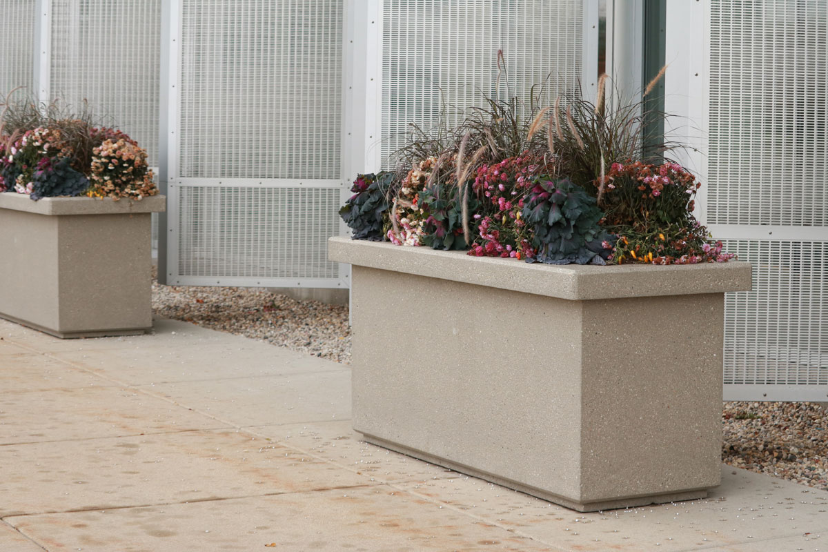 Security planters for schools