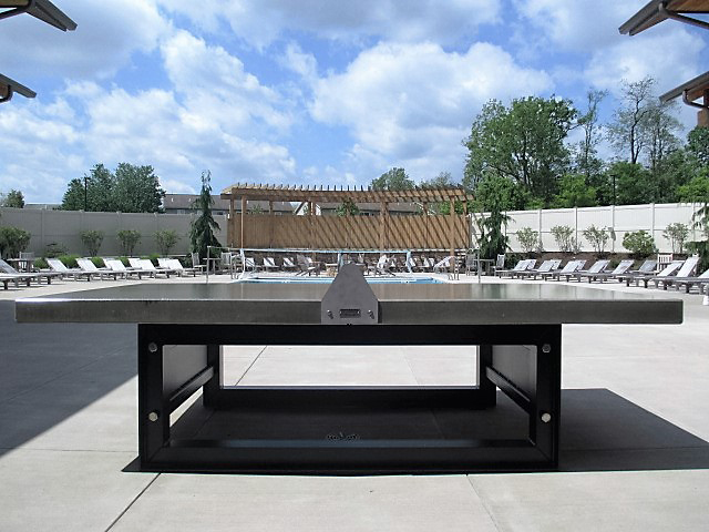 Outdoor ping pong tables for Apartment Communities