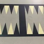 backgammon table