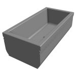 Rendering of Alexandria Planter #P603018