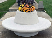 Palm Springs planter by Doty Concrete